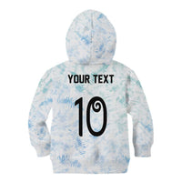Custom New Zealand Football Kid Hoodie The Whites-Aotearoa Inspired LT03 - Polynesian Pride