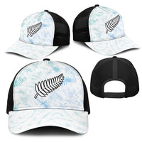 New Zealand Football Mesh Trucker Cap The Whites-Aotearoa Inspired - Polynesian Pride
