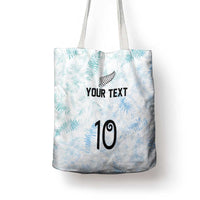 Custom New Zealand Football Tote Bag The Whites-Aotearoa Inspired - Polynesian Pride