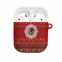 Mexico Merry Christmas AirPods Case Mexican Cultural Emblem Xmas Style - Polynesian Pride