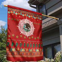 Mexico Merry Christmas Garden Flag Mexican Cultural Emblem Xmas Style - Polynesian Pride