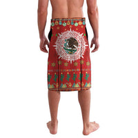Mexico Merry Christmas Lavalava Mexican Cultural Emblem Xmas Style - Polynesian Pride