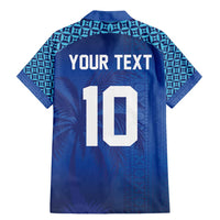 Custom Fiji Football-Towards World Cup 2026 Family Matching Mermaid Dress and Hawaiian Shirt