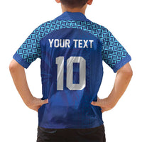 Custom Fiji Football-Towards World Cup 2026 Family Matching Puletasi and Hawaiian Shirt