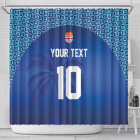 Custom Fiji Football-Towards World Cup 2026 Shower Curtain