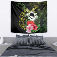Kia Orana Cook Islands Tapestry Turtle and Hibiscus Polynesian Pattern LT03 - Polynesian Pride