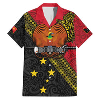 Papua new Guinea Goroka Show Family Matching Mermaid Dress and Hawaiian Shirt Bird-of-paradise and Melanesian Tattoo Pattern