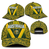 Australia Rugby Classic Cap Aboriginal Art Sporty Style - Polynesian Pride