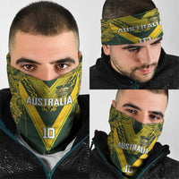 Australia Rugby Custom Neck Gaiter Aboriginal Art Sporty Style - Polynesian Pride