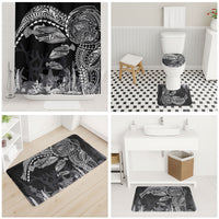 Hawaiian Reef Triggerfish Bathroom Set Polynesian Art with Tribal Humuhumunukunukuapua'a LT03 - Polynesian Pride