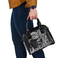 Hawaiian Reef Triggerfish Shoulder Handbag Polynesian Art with Tribal Humuhumunukunukuapua'a LT03 - Polynesian Pride