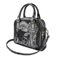 Hawaiian Reef Triggerfish Shoulder Handbag Polynesian Art with Tribal Humuhumunukunukuapua'a LT03 - Polynesian Pride