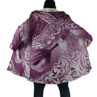 Personalised New Zealand Aotearoa Darts Masters Cloak Maori Art Tattoo with Tribal Dart Symbol Pink - Polynesian Pride