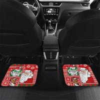 Australian Christmas Car Mats - Santa Koala Kangaroo and Holiday Cheer