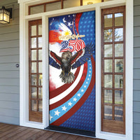 Philippines and United States Semiquincentennial Door Cover Eagle and National Flag Style