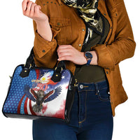 Philippines and United States Semiquincentennial Shoulder Handbag Eagle and National Flag Style LT03 - Polynesian Pride