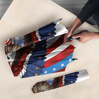 Philippines and United States Semiquincentennial Umbrella Eagle and National Flag Style LT03 - Polynesian Pride
