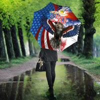 Philippines and United States Semiquincentennial Umbrella Eagle and National Flag Style LT03 - Polynesian Pride