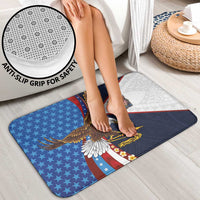 American Samoa and United States Semiquincentennial Bathroom Set Bald Eagle with National Flag Style LT03 - Polynesian Pride