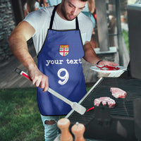 Custom Fijian Football Apron Tapa Pattern and Shark Tribal