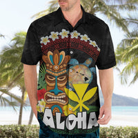 Aloha Hawaii Hawaiian Shirt Kanaka Maoli with Polynesian Spiral Plumeria LT03 - Polynesian Pride