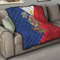 Philippines MassKara Quilt Filipino Carnival Mask and Polynesian Pattern