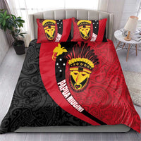 Papua New Guinea Mask Festival Bedding Set Papua Niugini Tribe Mask Melanesian Pattern LT03 - Polynesian Pride