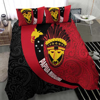 Papua New Guinea Mask Festival Bedding Set Papua Niugini Tribe Mask Melanesian Pattern LT03 - Polynesian Pride
