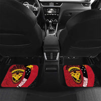 Papua New Guinea Mask Festival Car Mats Papua Niugini Tribe Mask Melanesian Pattern