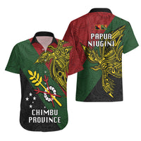 Papua New Guinea Chimbu Province Hawaiian Shirt PNG Birds Of Paradise Polynesian Arty Style LT03 - Polynesian Pride