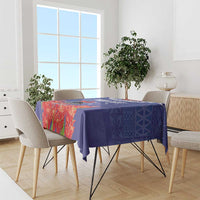 FAST Party Samoa Tablecloth Ula Fala Teuila Polynesian Tapa Pattern