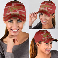New Zealand Christmas Classic Cap Meri Kirihimete Silver Fern Knit Style Green Color - Polynesian Pride