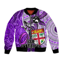 fiji-australia-rugby-bomber-jacket-kangaroo-and-palm-tree-purple-tapa-pattern-mix-aboriginal