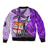 fiji-australia-rugby-bomber-jacket-kangaroo-and-palm-tree-purple-tapa-pattern-mix-aboriginal