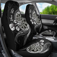 Personalised Niue Darts Masters Car Seat Cover Tribal Hiapo Dartboard - Polynesian Pride