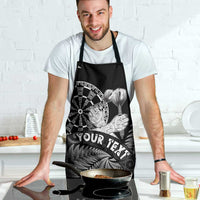 Personalised New Zealand Aotearoa Darts Masters Apron Silver Fern and Maori Spirit - Polynesian Pride