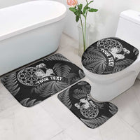 Personalised New Zealand Aotearoa Darts Masters Bathroom Set Silver Fern and Maori Spirit - Polynesian Pride