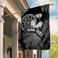 Personalised New Zealand Aotearoa Darts Masters Garden Flag Silver Fern and Maori Spirit - Polynesian Pride