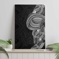 Traditional Polynesian Art Tattoos Canvas Wall Art Black Color - Polynesian Pride