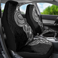 Traditional Polynesian Art Tattoos Car Seat Cover Black Color - Polynesian Pride