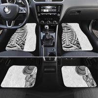 Traditional Polynesian Art Tattoos Car Mats White Color - Polynesian Pride