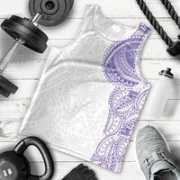 Traditional Polynesian Art Tattoos Men Tank Top Purple Color - Polynesian Pride