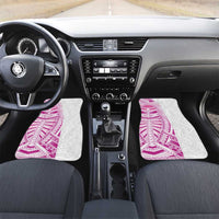 Traditional Polynesian Art Tattoos Car Mats Pink Color - Polynesian Pride