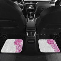 Traditional Polynesian Art Tattoos Car Mats Pink Color - Polynesian Pride