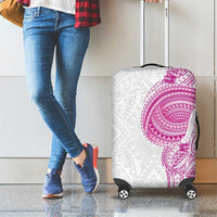 Traditional Polynesian Art Tattoos Luggage Cover Pink Color - Polynesian Pride