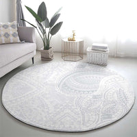 Lotu Tamaiti Round Carpet Traditional Samoan Art Tattoos - Polynesian Pride