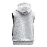 Lotu Tamaiti Sleeveless Hoodie Traditional Samoan Art Tattoos LT03 - Polynesian Pride