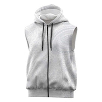 Lotu Tamaiti Sleeveless Zip Hoodie Traditional Samoan Art Tattoos - Polynesian Pride