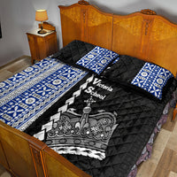 Fiji Queen Victoria School Quilt Bed Set Tapa and Polynesian Tribal Pattern Half Style LT03 - Polynesian Pride