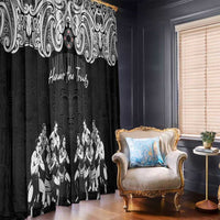 Aotearoa Waitangi Day - Toitu Te Tiriti Window Curtain New Zealand Honour the Treaty